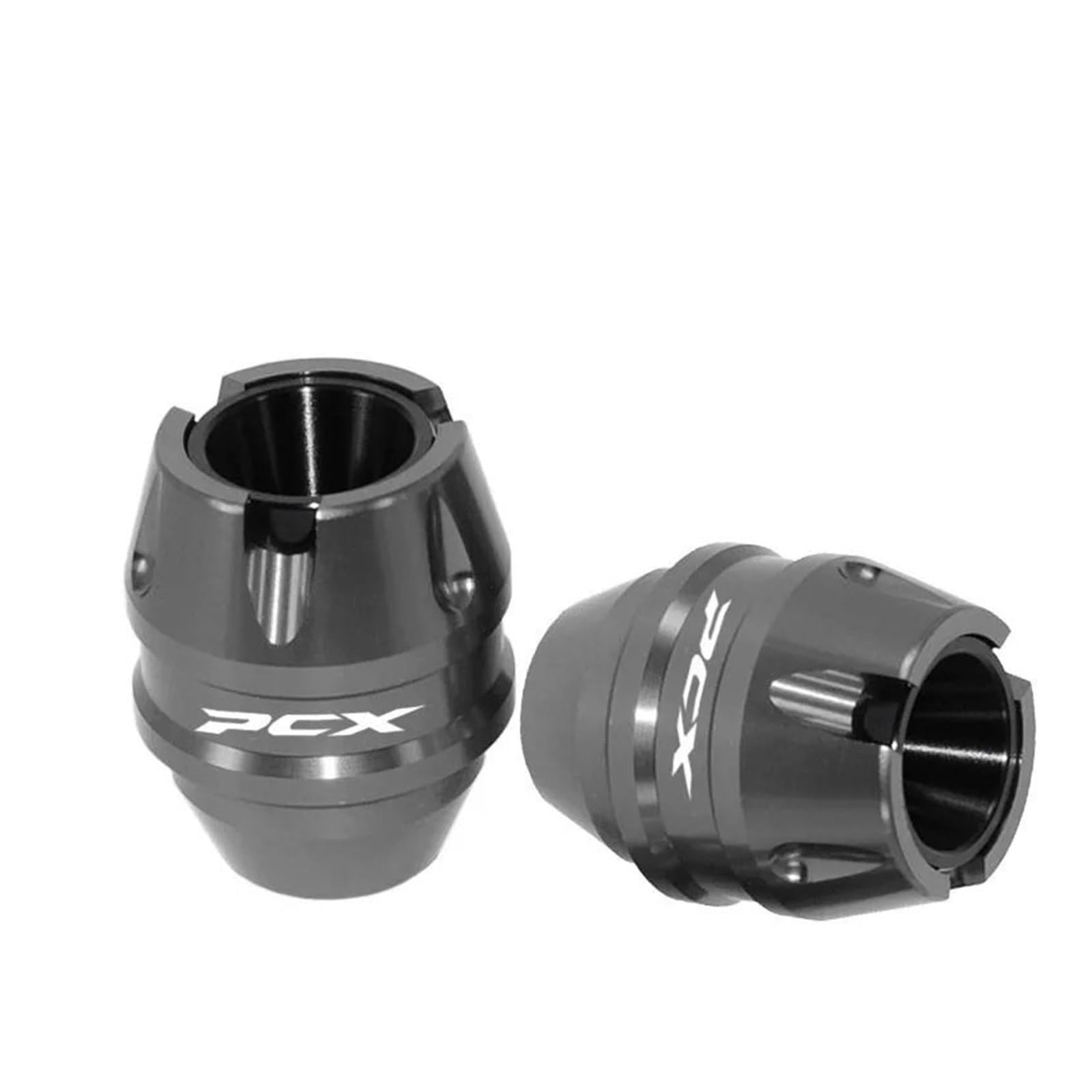 GsvUbd Gabelschutz Für H&onda Für PCX125 PCX 125 150 Vorderradgabel Radfall Schalldämpfer Rohrrahmenschutz Rahmenschieber Anti-Crash-Schutz(Titanium-1) von GsvUbd
