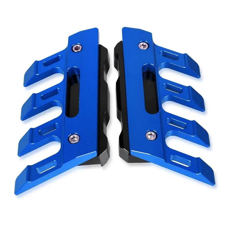 GsvUbd Gabelschutz Für S&uzuki Für TL1000R TL 1000R 1998 1999 2000-2003 Motorrad-Kotflügel-Seitenschutzblock Vorderer Motorrad-Kotflügel-Seiten-Anti-Fall-Schieberegler(Blue NO Logo) von GsvUbd