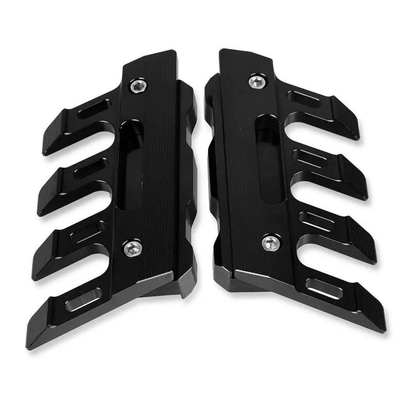 GsvUbd Gabelschutz Für Y&amaha Für YZFR6 YZF R6 YZF-R6 1998 1999-2021 Motorrad-Kotflügel-Seitenschutzblock Vorderer Motorrad-Kotflügel-Seitenschutz-Anti-Fall-Schieber(Black NO Logo) von GsvUbd