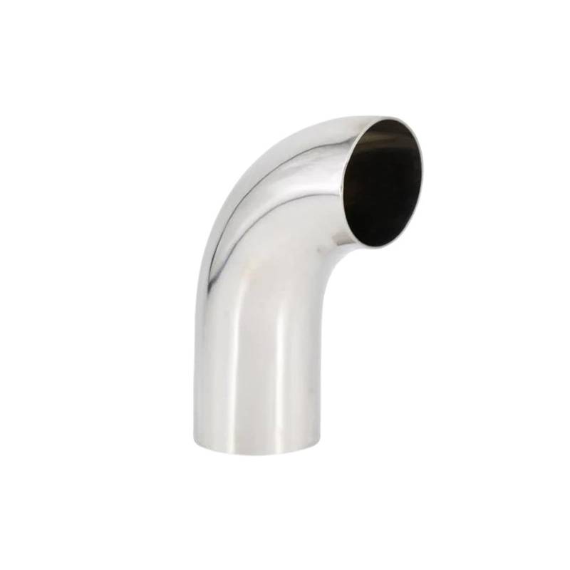 Auto Endrohre 51mm 63mm Teile Automobil Auspuffrohr Schalldämpfer Wird Edelstahl 304 Ellenbogen 90 Grad Winkel Rohr Auto Doppelendrohr(A) von Gtdtixc