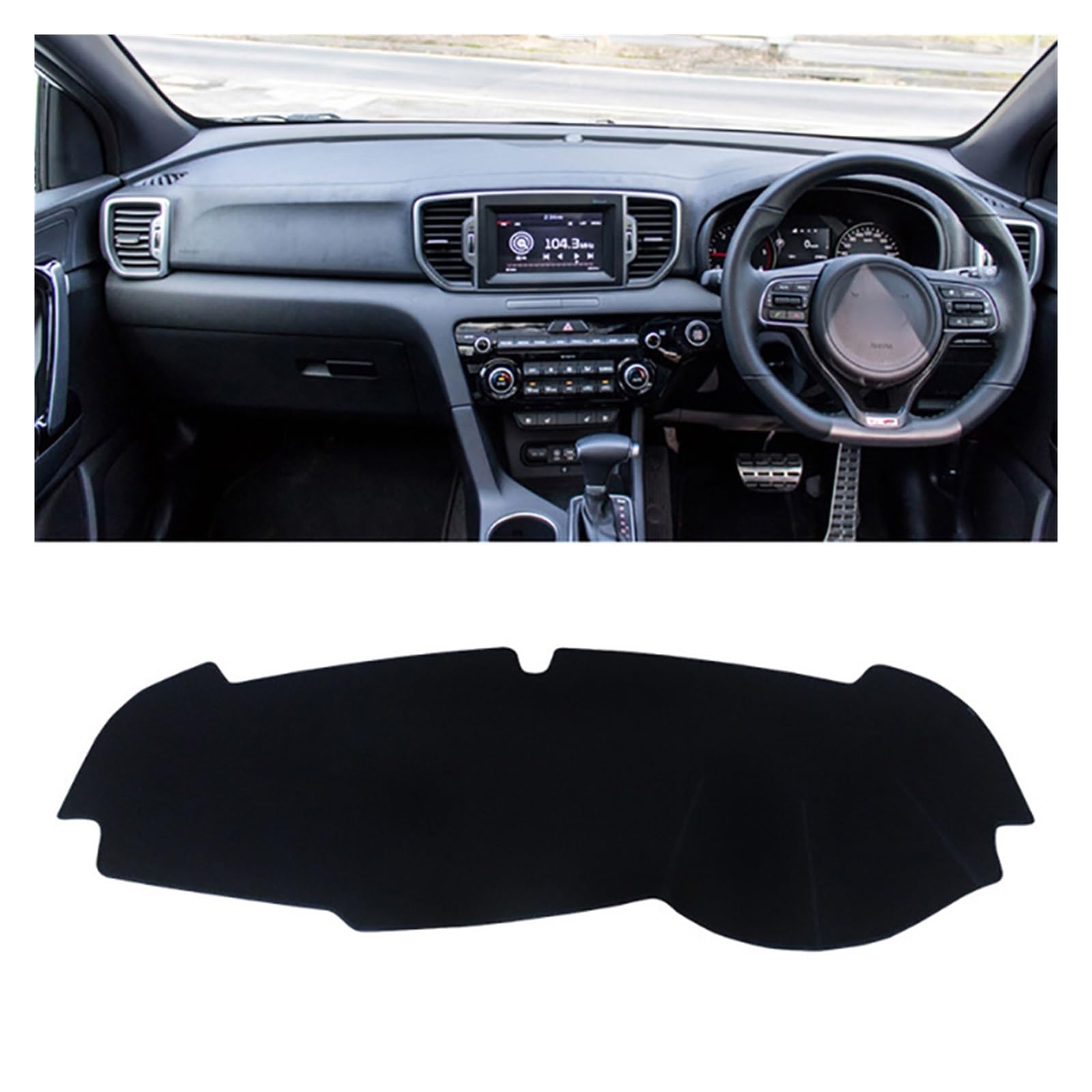 Auto Interieur Zubehör Für KIA Für Sportage 4 2016 2017 2018 2019 2020 2021 Auto-Armaturenbrett-Abdeckung Sonnenschutz-Pad Vermeiden Sie Lichtmatte Teppich Interieurleisten Zubehör(RHD Black Side) Auto Interieur Zubehör Für KIA Für Sportage 4 2016 2017 2018 2019 2020 2021 Auto-Armaturenbrett-Abdeckung Sonnenschutz-Pad Vermeiden Sie Lichtmatte Teppich Interieurleisten Zubehör(RHD Black Side) von Gtdtixc