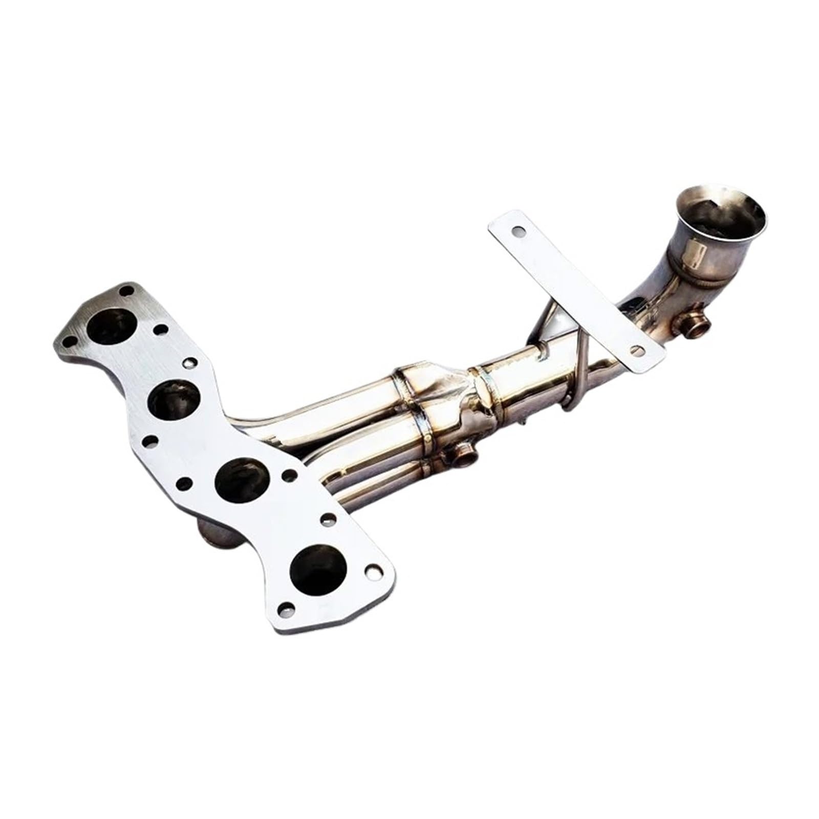 Gtdtixc Auto Endrohre Für MINI Für R56 Für 1.6L 2005-2013 Abgaskrümmer Header Edelstahl Auspuffrohr Flow Auspuff Auto Doppelendrohr von Gtdtixc