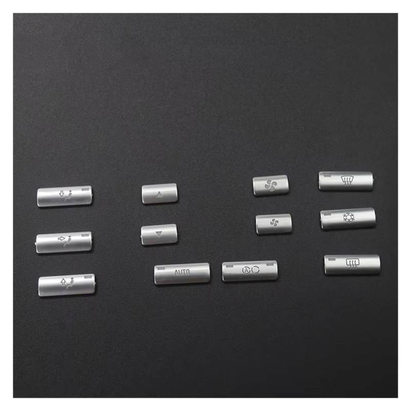 Gtdtixc Auto Interieur Zubehör Für 3er E46 1999-2004 Auto Zentralsteuerung Klimaanlage CD Panel Schalter Knopf Abdeckung Aufkleber Interieurleisten Zubehör von Gtdtixc