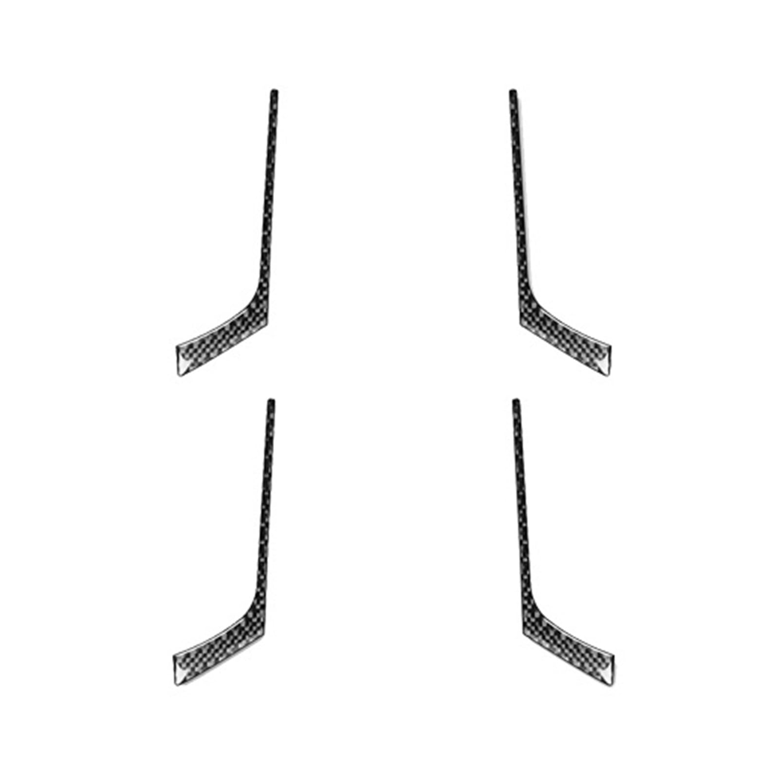 Gtdtixc Auto Interieur Zubehör Für A3 S3 8P 2006 2007 Auto Innen Tür Griff Panel Set Abdeckung Trim Innen Modifikation Aufkleber Interieurleisten Zubehör(Black-D) von Gtdtixc
