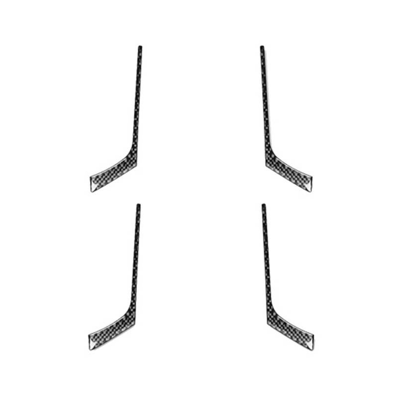 Gtdtixc Auto Interieur Zubehör Für A3 S3 8P 2006 2007 Auto Innen Tür Griff Panel Set Abdeckung Trim Innen Modifikation Aufkleber Interieurleisten Zubehör(Black-D) von Gtdtixc