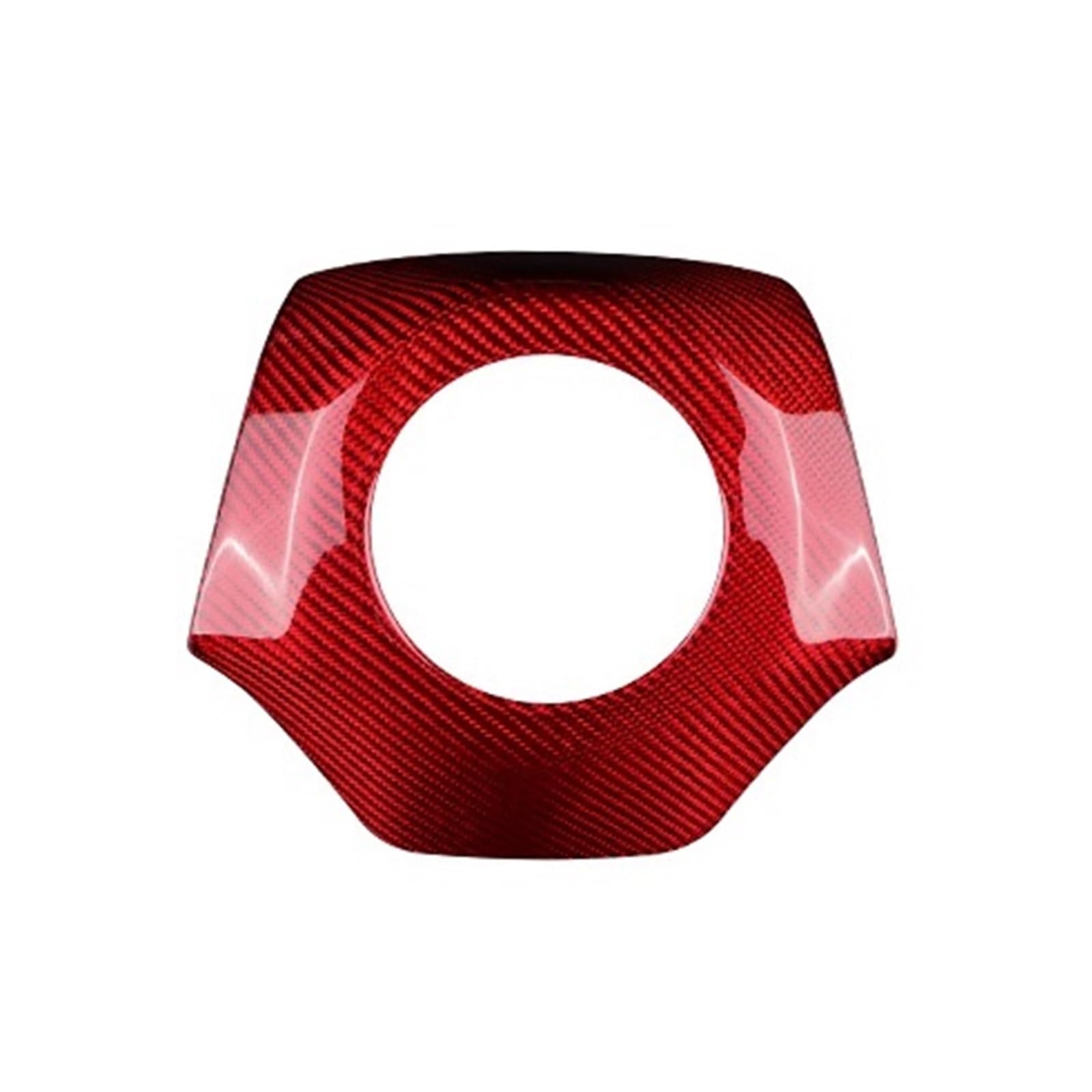 Gtdtixc Auto Interieur Zubehör Für Chevrolet Für Camaro 2016 2017 2018 2019 2020 2021 2022 2023 Auto Lenkrad Mitte Abdeckung Interieurleisten Zubehör(Red) von Gtdtixc