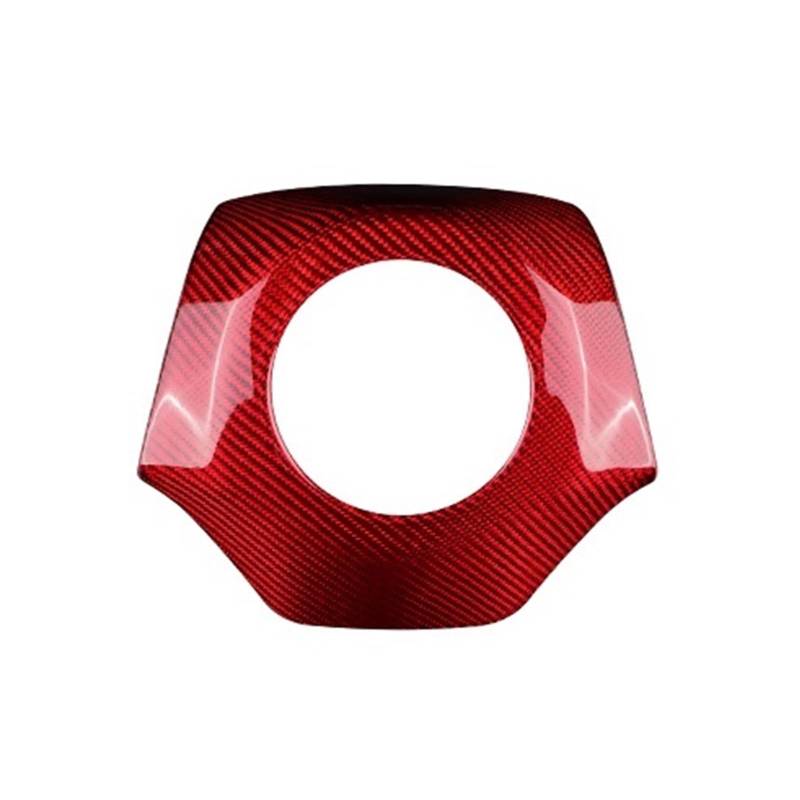 Gtdtixc Auto Interieur Zubehör Für Chevrolet Für Camaro 2016 2017 2018 2019 2020 2021 2022 2023 Auto Lenkrad Mitte Abdeckung Interieurleisten Zubehör(Red) von Gtdtixc