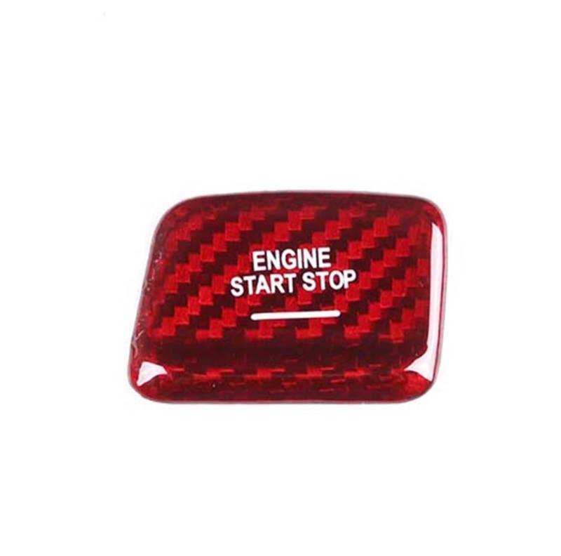 Gtdtixc Auto Interieur Zubehör Für Chevrolet Für Corvette C7 2014-2019 Autos One-Key-Engine Start Zündung Stoppschalter Schalter Dekorative Abdeckung Interieurleisten Zubehör(Stil 1) von Gtdtixc