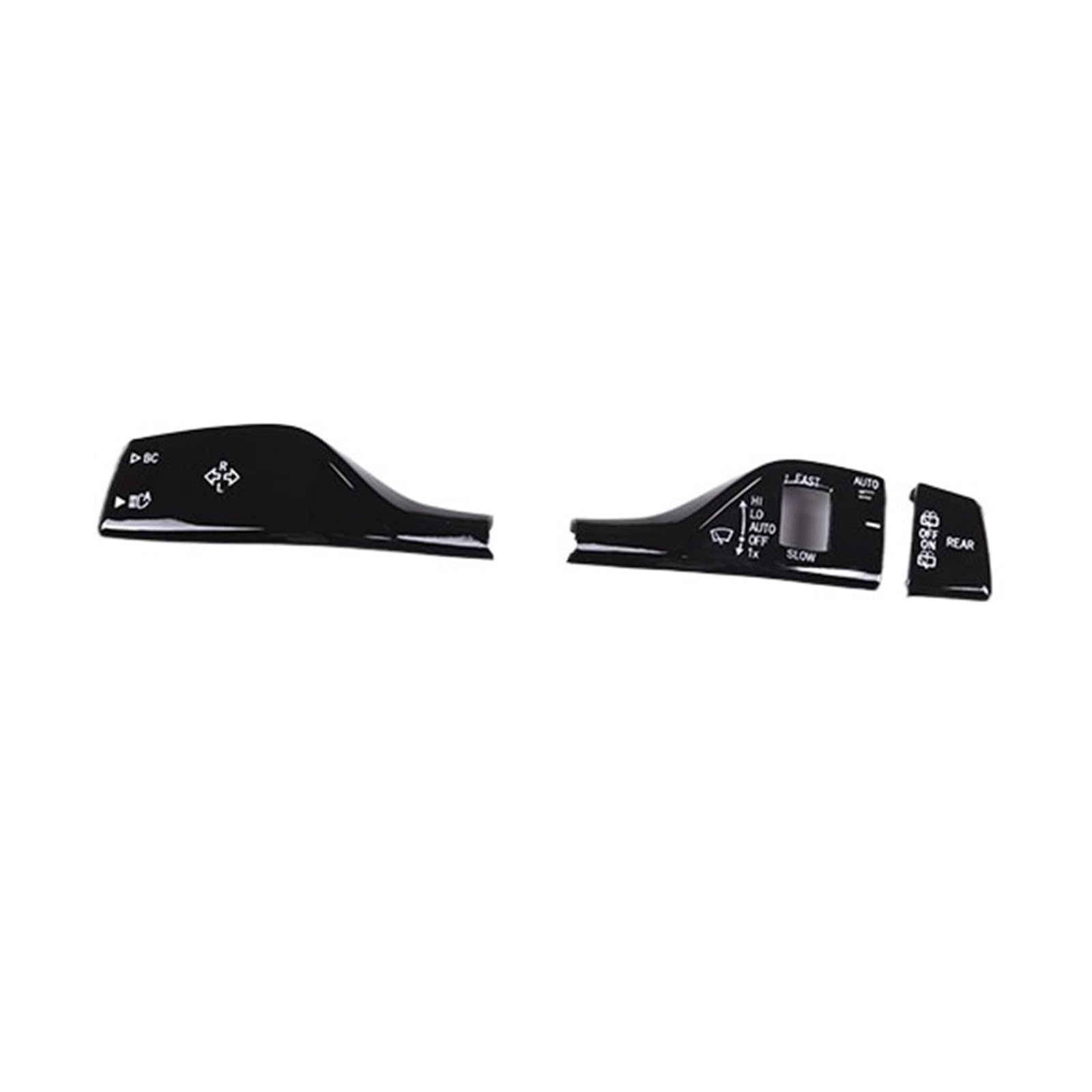 Gtdtixc Auto Interieur Zubehör Für F20 F30 F10 F15 F16 F49 F52 G01 G02 G05 Auto Blinker Wischer Schalter Trim Stange Auto Zubehör Interieurleisten Zubehör(Style A Black) von Gtdtixc