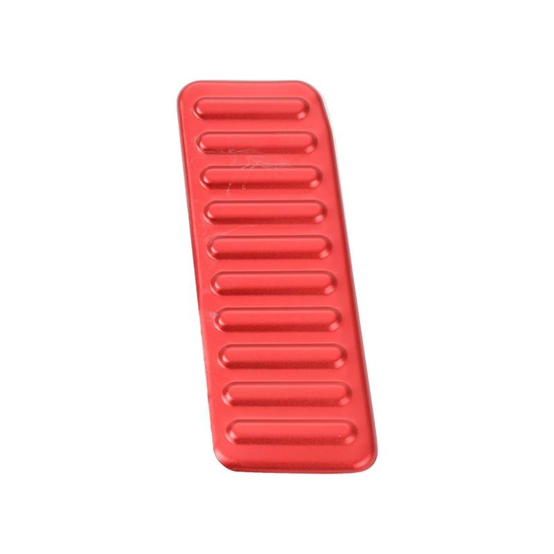 Gtdtixc Auto Interieur Zubehör Für Ford Für Mustang 2015 2016 2017 2018 2019 2020 2021 2022 Auto Linker Fuß Schritt Pedal Fußstütze Pedal Abdeckung Anti Slip Interieurleisten Zubehör(Red) von Gtdtixc