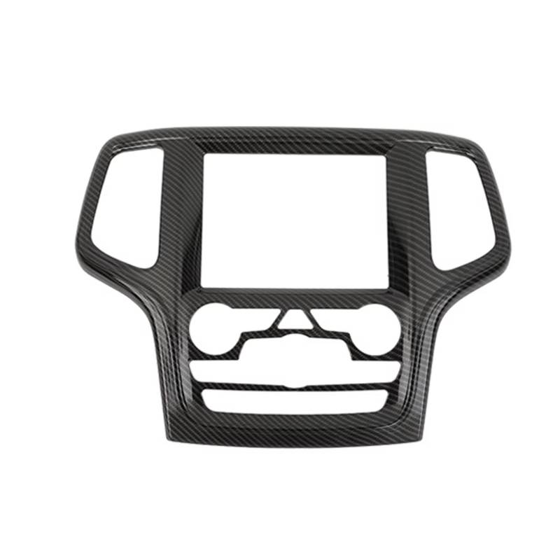 Gtdtixc Auto Interieur Zubehör Für Jeep Für Grand Für Cherokee 2014 2015 2016 2017 2018 Auto Center Console Navigation Panel Dekoration Abdeckung Trim Interieurleisten Zubehör von Gtdtixc