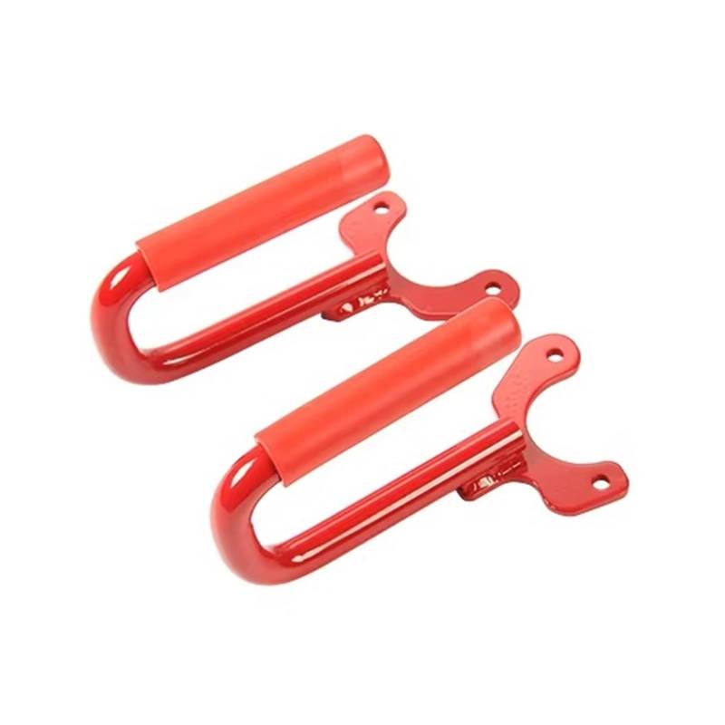 Gtdtixc Auto Interieur Zubehör Für Jeep Für Wrangler TJ 1997-2006 Auto Vordere Reihe Spitze Haltegriff Innen Zubehör Interieurleisten Zubehör(Red) von Gtdtixc