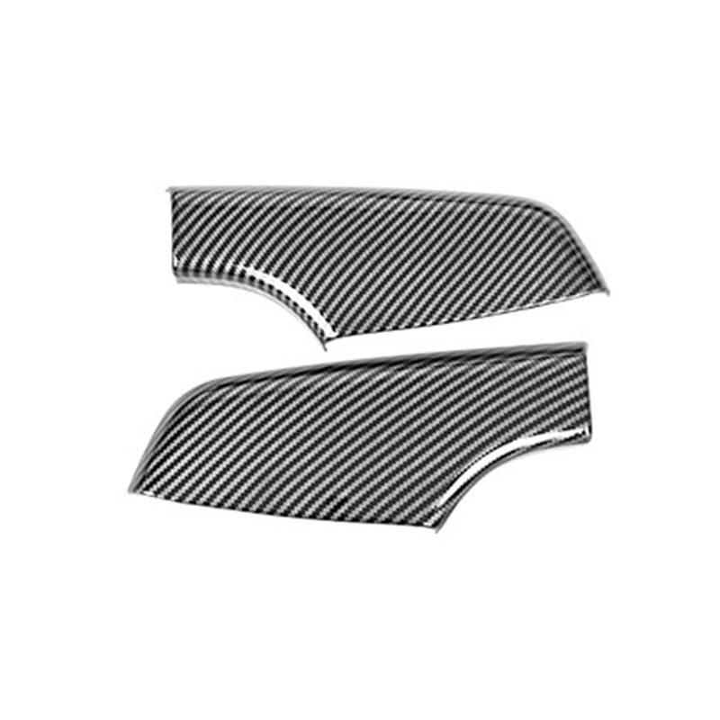 Gtdtixc Auto Interieur Zubehör Für Kia Für Carnival Für Sedona KA4 2020 2021 2022 2023 Autofensterglas-Lift-Taste Schalterabdeckung Fensterheber-Panel Interieurleisten Zubehör(2Piece Carbon Fiber) von Gtdtixc