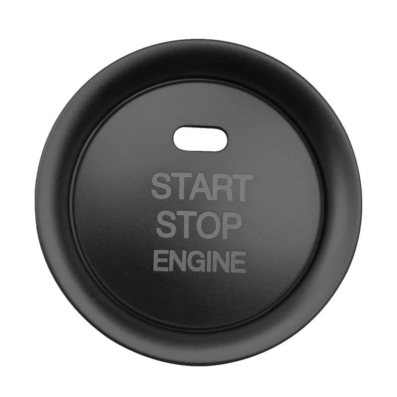Gtdtixc Auto Interieur Zubehör Für Mazda 3 BM BN 6 GJ1 GL CX4 CX5 CX 5 Für Axela CX3 Für Atenza Auto Motor Start Stop Zündung Schlüssel Ring Cove Interieurleisten Zubehör(1 Set Black) von Gtdtixc