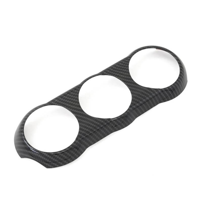 Gtdtixc Auto Interieur Zubehör Für Mazda Für CX-3 CX3 2015-2021 2022 2023 2024 Center Klimaanlage AC Schalter Taste Panel Abdeckung Trim Interieurleisten Zubehör(Carbon Fiber B) von Gtdtixc