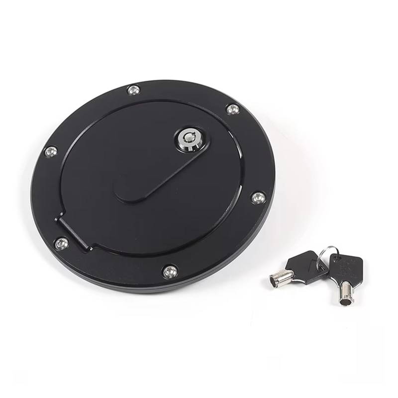 Gtdtixc Auto Interieur Zubehör Für Toyota Für Tundra 2007-2021 Auto Öl Tankdeckel Mit Schlüsselschloss Abdeckung Aufkleber Auto Zubehör Interieurleisten Zubehör(Style A) von Gtdtixc