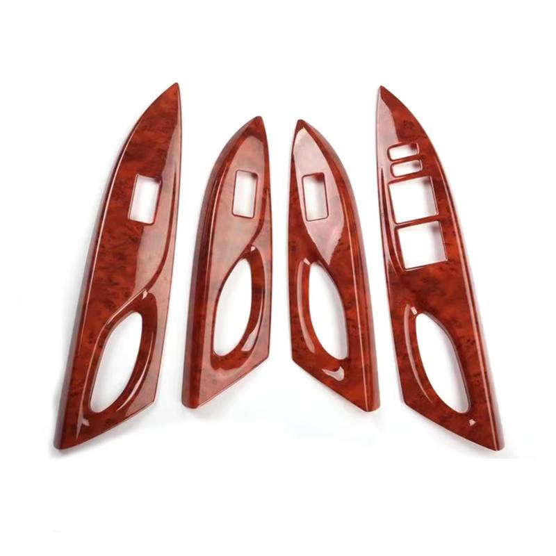 Gtdtixc Auto Interieur Zubehör Für Toyota Für Vios FS Für Yaris L 2014-2020 LHD Und RHD Auto Fensterheber Schalter Panel Abdeckung Trim Interieurleisten Zubehör(Agate Left Hand) von Gtdtixc