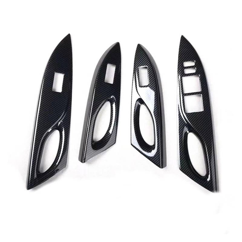 Gtdtixc Auto Interieur Zubehör Für Toyota Für Vios FS Für Yaris L 2014-2020 LHD Und RHD Auto Fensterheber Schalter Panel Abdeckung Trim Interieurleisten Zubehör(for Left Hand Drive) von Gtdtixc