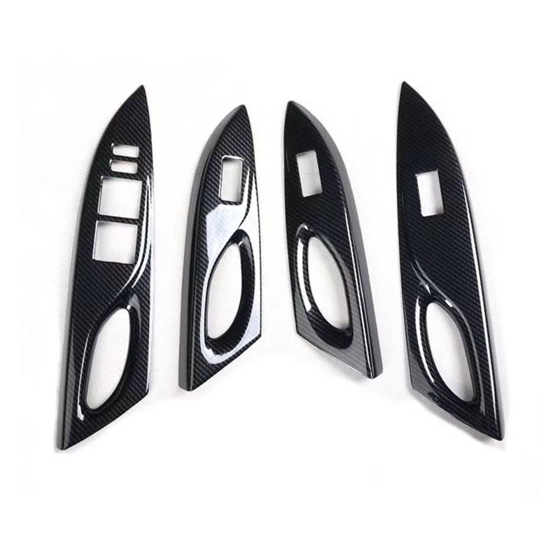 Gtdtixc Auto Interieur Zubehör Für Toyota Für Vios FS Für Yaris L 2014-2020 LHD Und RHD Auto Fensterheber Schalter Panel Abdeckung Trim Interieurleisten Zubehör(for Right Hand Drive) von Gtdtixc