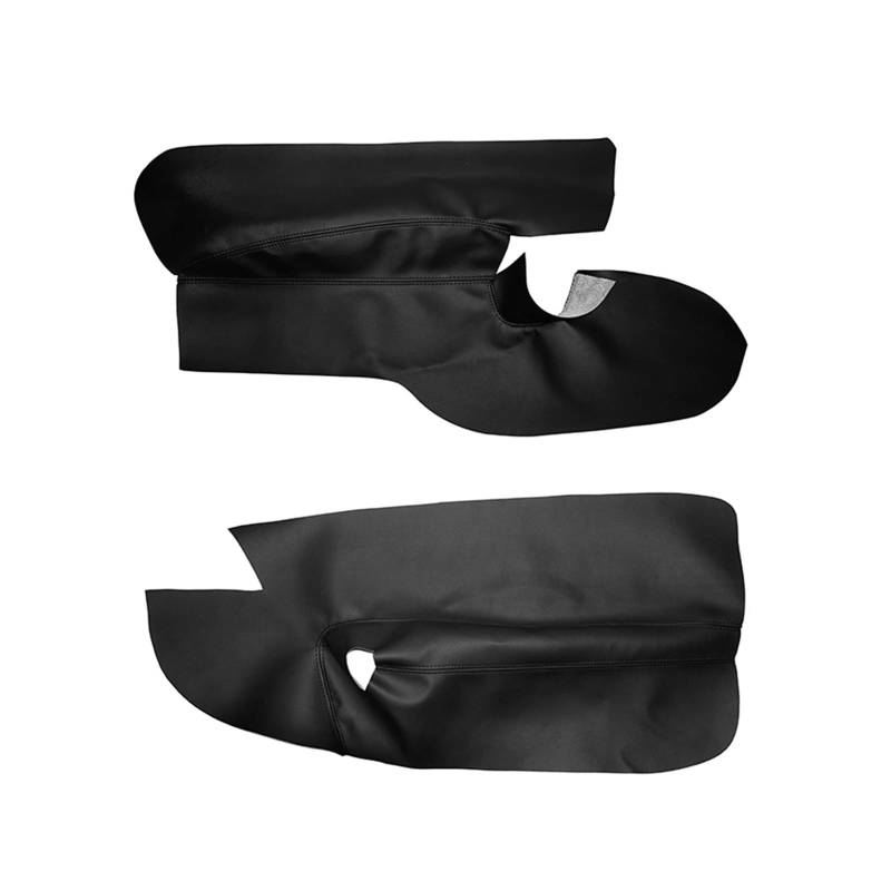 Gtdtixc Auto Interieur Zubehör Für VW Für Golf 5 MK5 2005 2006 2007 2008 2009 2010 Autotür Armlehne Panel Abdeckung Schutz Trim Interieurleisten Zubehör(Black with red line,Front 2Piece) von Gtdtixc