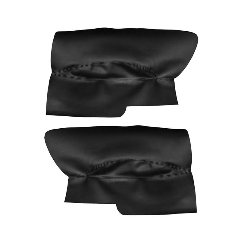 Gtdtixc Auto Interieur Zubehör Für VW Für Golf 5 MK5 2005 2006 2007 2008 2009 2010 Autotür Armlehne Panel Abdeckung Schutz Trim Interieurleisten Zubehör(Schwarz,Back 2Piece) von Gtdtixc
