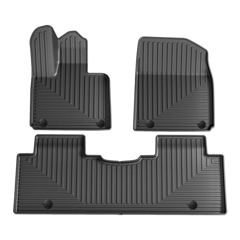 Gtdtixc Auto Interieur Zubehör Für Xpeng G9 2023 2024 2025 Auto Fußmatten Cargo-Liner Trunk Pad 3D Fußmatte Interieurleisten Zubehör(LHD 3Piece) von Gtdtixc