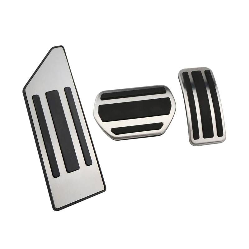 Gtdtixc Auto Interieur Zubehör at MT Für Peugeot 207 301 307 208 2008 308 408 Auto Pedale Pads Pedal Abdeckung Interieurleisten Zubehör(at with Rest) von Gtdtixc