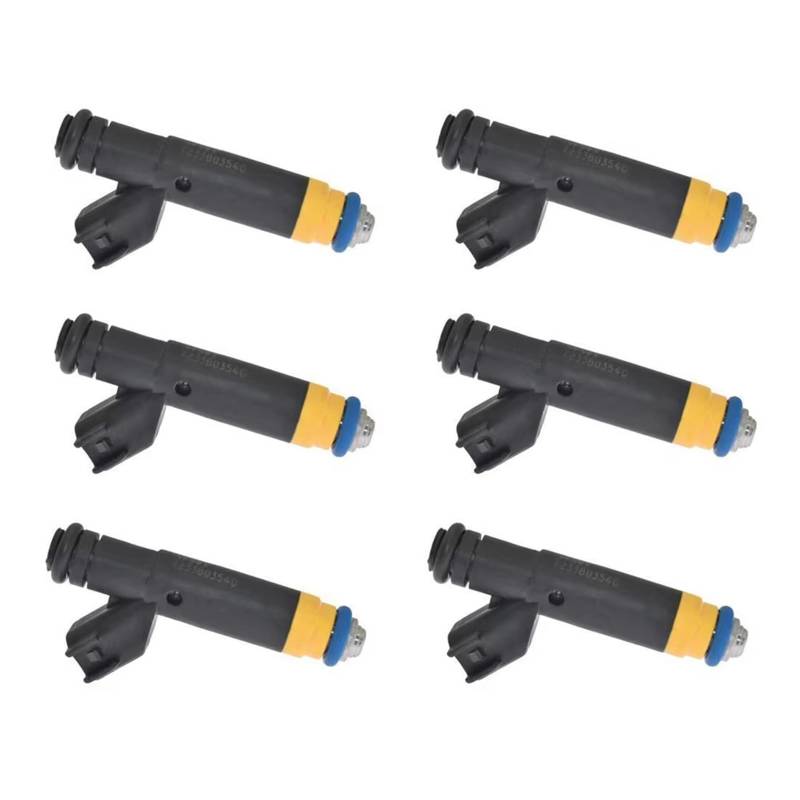 Gtdtixc Einspritzventil Für Ford Für F 150 Für Mustang 1999-2004 3.8L 4.2L Motor Auto 6 Stück Kraftstoff Injektoren YR3E-A4A 9F593-213 Einspritzdüse von Gtdtixc