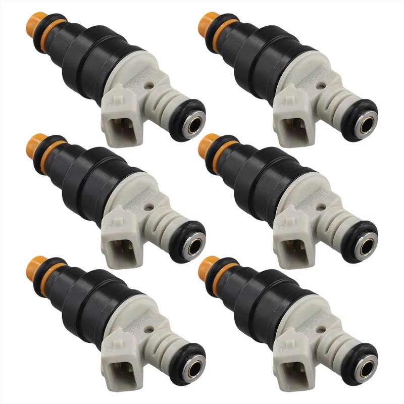 Gtdtixc Einspritzventil Für Ford Für Ranger 2.3L I4. Kompatibel mit: 1985 1986 1987 1988 1989 1990–1994. 6-teilige Einspritzdüse 0280150727. Einspritzdüse von Gtdtixc
