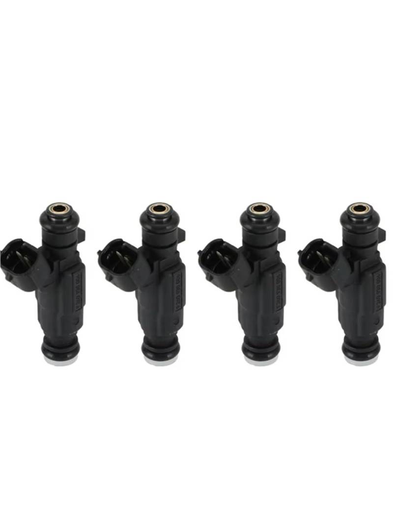 Gtdtixc Einspritzventil Für Hyundai Für Accent 2000-2005 ATOS 04-08 L4 1.0L Für Verna 02-05 1.6L 4 stück 35310-22600 9260930006 Kraftstoff Injektoren Einspritzdüse von Gtdtixc
