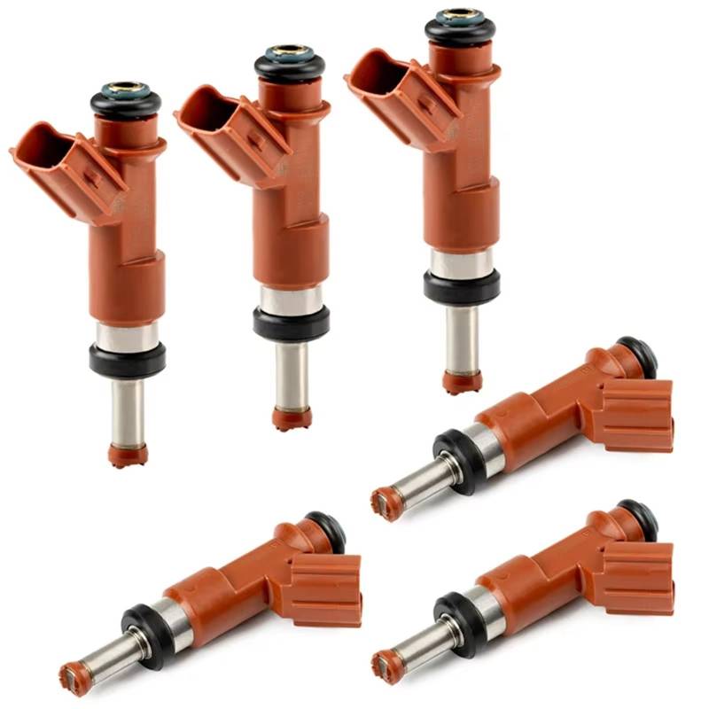 Gtdtixc Einspritzventil Für Toyota Für 3.5L V6 6 Zyl. 2GR Für Camry Für RAV4 2325031050 2320931050 6-teilige Einspritzdüsen 23250-31050 23209-31050 Einspritzdüse von Gtdtixc