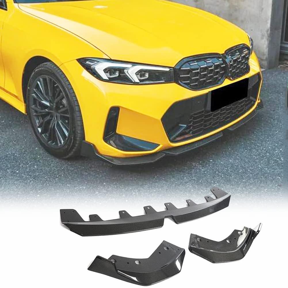 Auto Frontspoiler für BMW 3 Series G20 LCI 330i M Sport Sedan 4 Door 2023-2024, Frontstoßstange Kinnsplitter Lippe/Universal Frontsplitter/Auto Frontlippe Auto Frontspoiler für BMW 3 Series G20 LCI 330i M Sport Sedan 4 Door 2023-2024, Frontstoßstange Kinnsplitter Lippe/Universal Frontsplitter/Auto Frontlippe von GuanLL