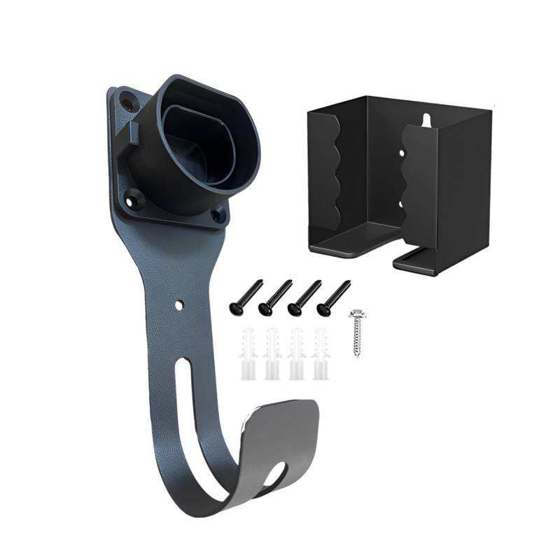 Guangcailun 2 Paket/los EV Ladegerät Halter Halter EV Ladegerät Halter Elektrische Auto Ladegerät Kabel Halter Und Lade Box Halter Langlebig von Guangcailun