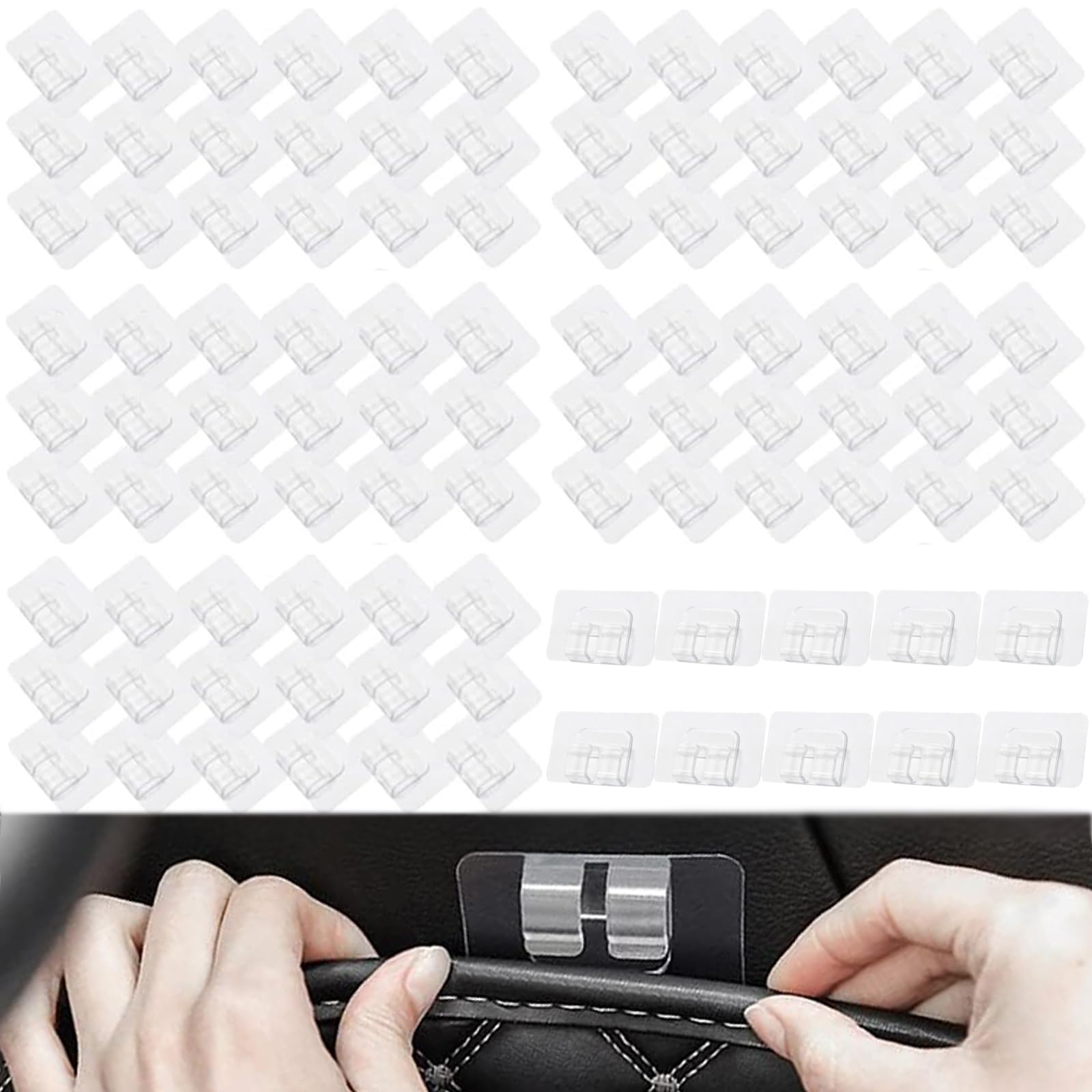 100Stück Autoteppich FußMatten Halter Befestigungen Clips Automatten Halter Bodenmatten-Clips Automatten Befestigungsaufkleber Automatten Halter Transparent Geeignet zur Befestigung von Auto-Fußmatten 100Stück Autoteppich FußMatten Halter Befestigungen Clips Automatten Halter Bodenmatten-Clips Automatten Befestigungsaufkleber Automatten Halter Transparent Geeignet zur Befestigung von Auto-Fußmatten von Guanici
