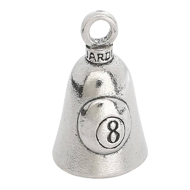 8 Ball Guardian Bell Motorrad – Harley Zubehör HD Gremlin New Riding Bell Schlüssel Ring von Guardian Bell