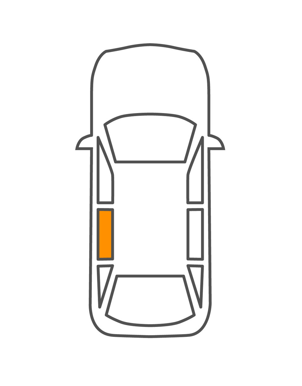 hintere Türscheibe OPEL ASTRA 1991- Glavista 6257LGNH5RD von Glavista