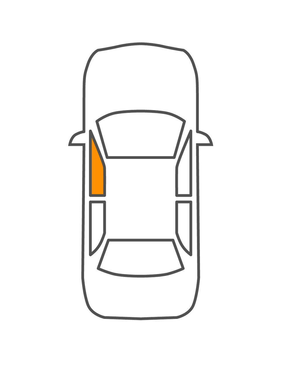 vordere Türscheibe FIAT STILO 3T Glavista 3356LGSH3FD von Glavista