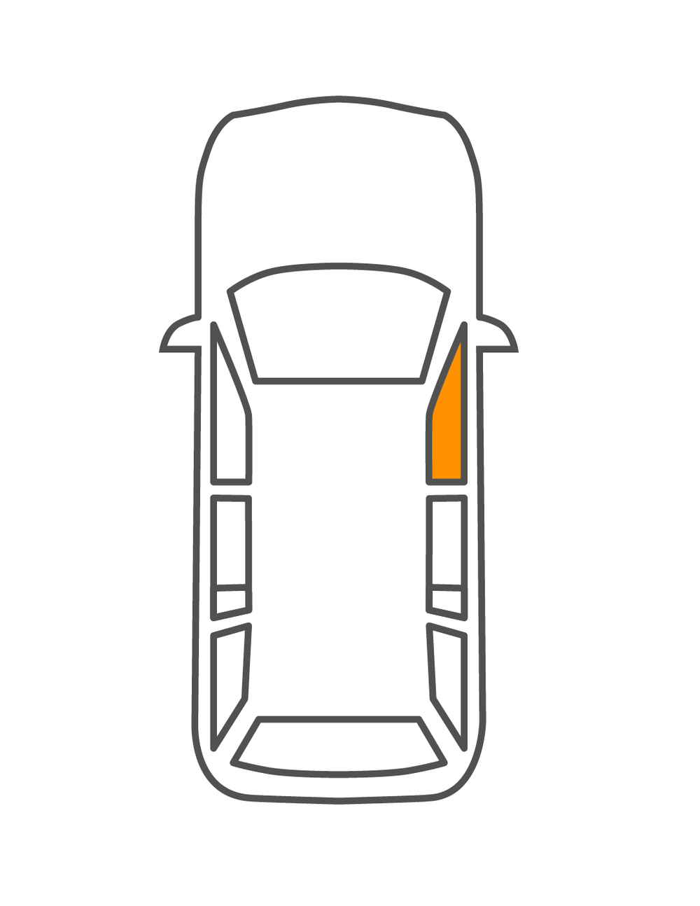 vordere Türscheibe RENAULT LAGUNA 2000- von Glavista