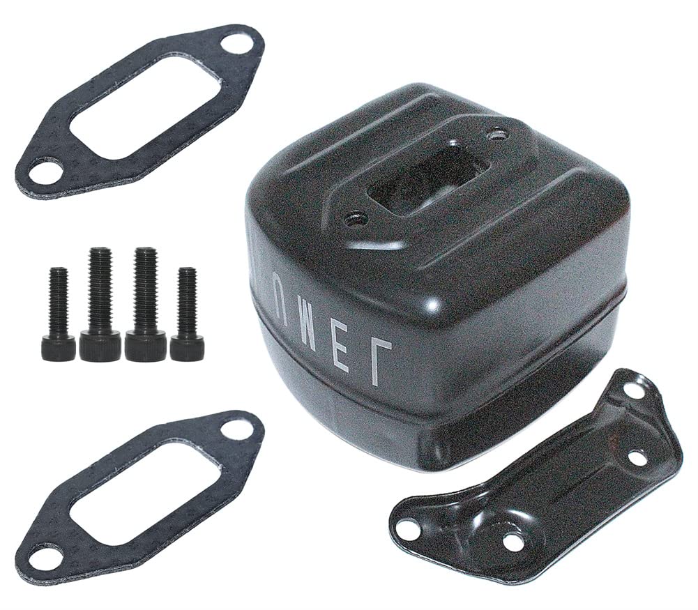 Gubeter Schalldämpfer-Kit, für Husqvarna 365 371 372 Xp 385 390 Xp Kettensäge, 503 76 53-01, 544 02 95-01 von Gubeter