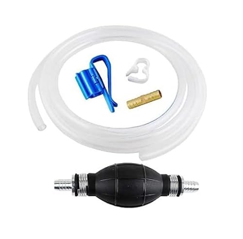 Manuelle Siphonpumpe für Benzin Diesel, Öl und Wasser 2m PVC Siphonschlauch Handpumpe Transferpumpe Tragbare Universale Pumpe für Kraftstoff Aquarium und Notfälle Manuelle Siphonpumpe für Benzin Diesel, Öl und Wasser 2m PVC Siphonschlauch Handpumpe Transferpumpe Tragbare Universale Pumpe für Kraftstoff Aquarium und Notfälle von Gudalea