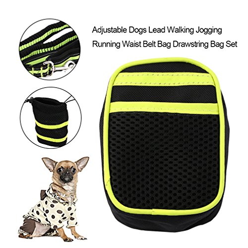 Gugutogo Portable Hund Snack Taschen reflektierende Gürtel Tasche Taschen Tasche (Farbe: grau) von Gugutogo