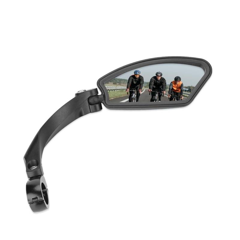 Fahrradrückspiegel, Fahrradspiegel Lenkerrückspiegel, 360° Verstellbarer Lenkerendspiegel Fahrrad, für Griff mit 21-26 Mm Durchmesser, HF-MR080L (linker(Right rearview mirror (HF-MR080R)) von Gugxiom