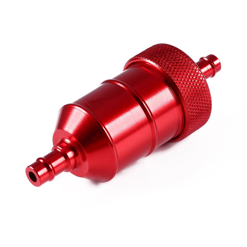 Inline-Gasfilter, Inline-Gasfilter, für Motorrad, Schmutz, Fahrrad, Benzin, Benzin, Inline-Inline-Filter, 1/4 Zoll, 6 mm für Motorräder, Autos Inline-Gasfilter, Inline-Gasfilter, für Motorrad, Schmutz, Fahrrad, Benzin, Benzin, Inline-Inline-Filter, 1/4 Zoll, 6 mm für Motorräder, Autos von Gugxiom