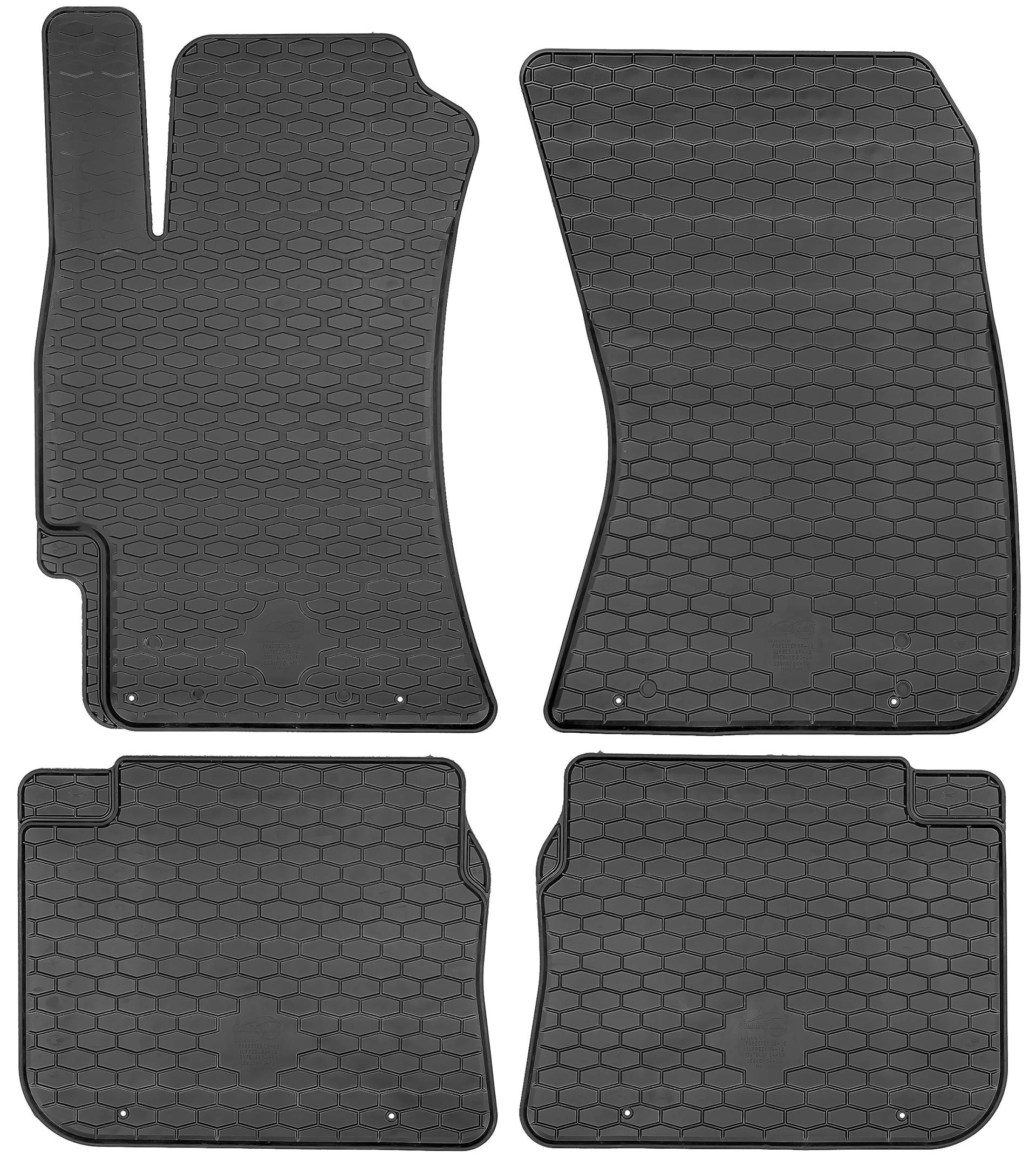 GUMARNY ZUBRI/DOMA EIN Satz hochwertiger Gummimatten kompatibel mit Subaru Outback V Kombi 2015-2019 auch kompatibel mit Hybrid GUMARNY ZUBRI/DOMA EIN Satz hochwertiger Gummimatten kompatibel mit Subaru Outback V Kombi 2015-2019 auch kompatibel mit Hybrid von Gumárny Zubří