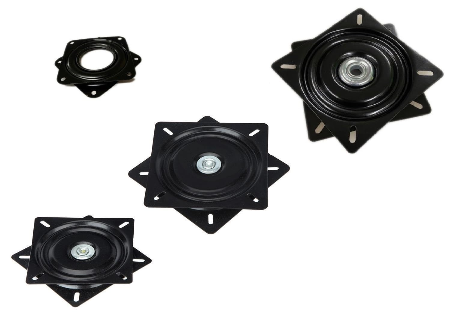 Gummiprodukt MB577 - Drehteller für Bootssitz, Wohnmobil etc. in 4 Größen (70mm x 70mm) von Gummiprodukt