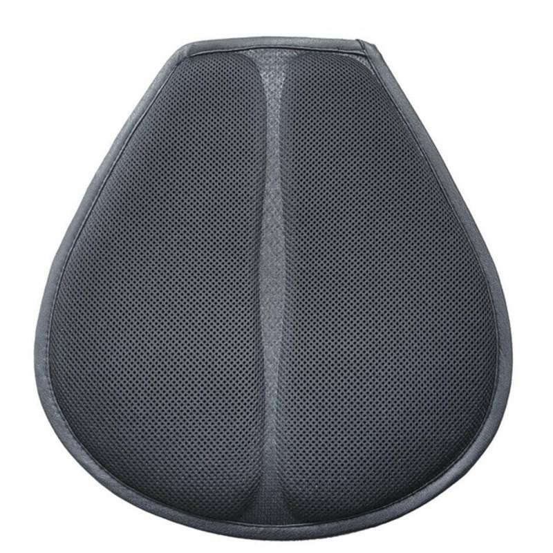 Motorrad Sitzkissen,5-lagig Motorrad Sozius Sitzpad,Stoßdämpfend,Schnelltrocknend,Atmungsaktives 3D-Netzgewebe,für Motorräder und Fahrräder(schwarz) von Guniata