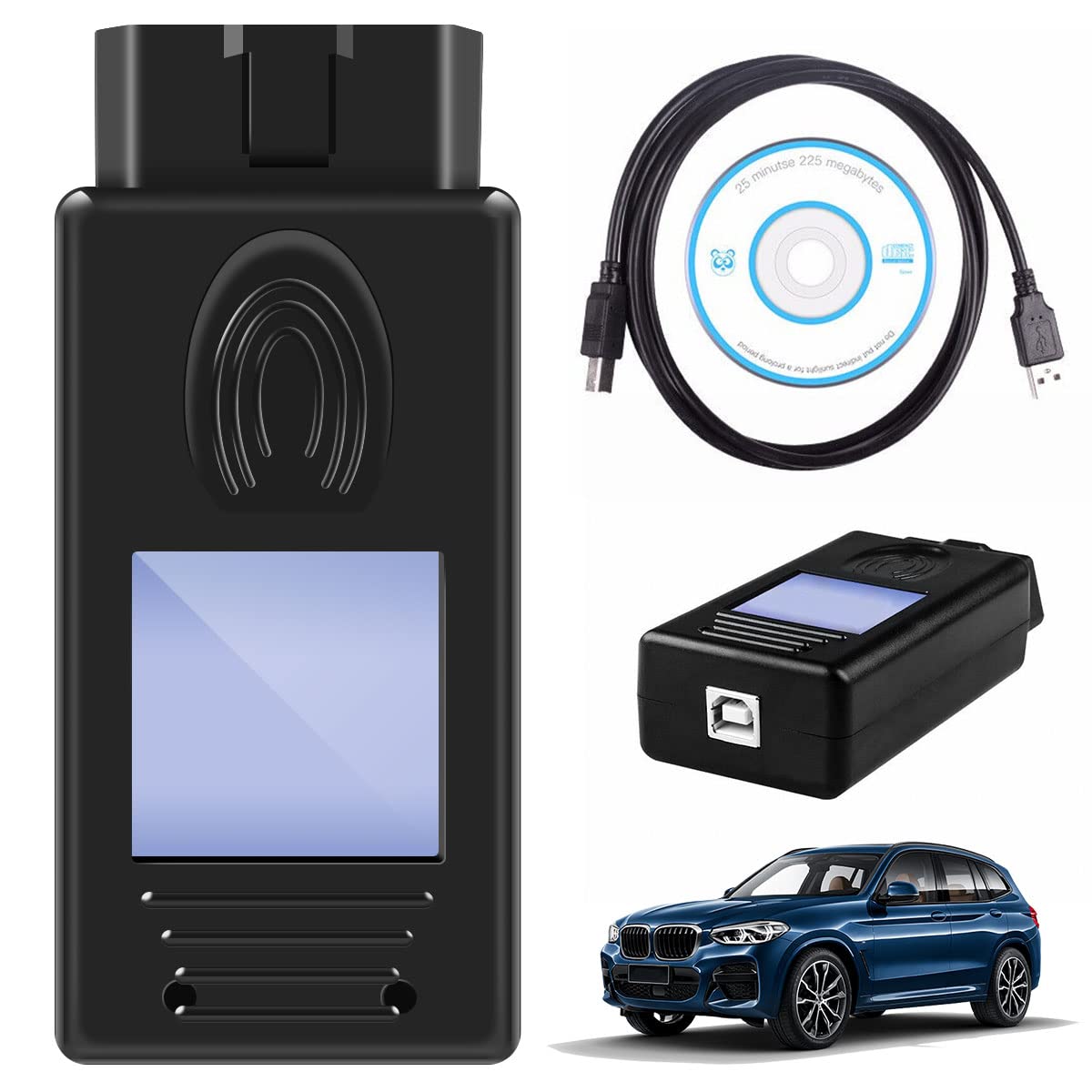 Scanner 1.4.0 Programmierer Kompatibel mit Professioneller Diagnose Scanner USB Diagnose Schnittstelle Entsperrtool Kit Multifunktionen Sie Auto Diagnostic Tool Entsperren(A) von Guniata