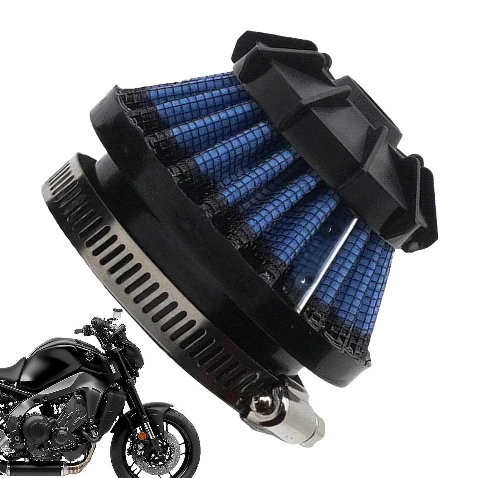 Gupcaqosjw 35-mm-Luftfilter, Lufteinlassfilter - 35 mm ovaler Kaltluft-Einlasskegelpilz | Motorradzubehör, konische Kurbelgehäuseentlüftung, Vergaser-Luftfilterreiniger für Motorräder Gupcaqosjw 35-mm-Luftfilter, Lufteinlassfilter - 35 mm ovaler Kaltluft-Einlasskegelpilz | Motorradzubehör, konische Kurbelgehäuseentlüftung, Vergaser-Luftfilterreiniger für Motorräder von Gupcaqosjw