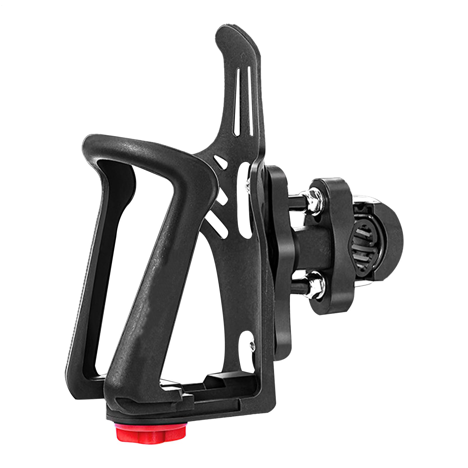 Gupcaqosjw Motorrad Getränkehalter,Motorrad ATV Becherhalter Anti Diebstahl - 360 Grad Drehbarer Halter Ohne Bohren Für Fahrräder Kinderwagen ATV Rollstuhl von Gupcaqosjw