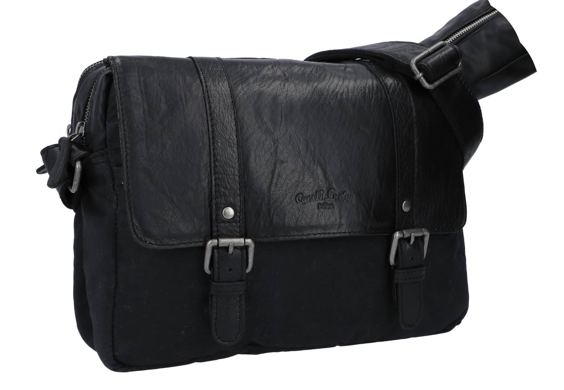 Gusti Lenkertasche Leder- Odiel D. Lenkertasche inkl. Platte Umhängetasche Fahrradtasche Tablet Ledertasche Vintage Schwarz Leder Gusti Lenkertasche Leder- Odiel D. Lenkertasche inkl. Platte Umhängetasche Fahrradtasche Tablet Ledertasche Vintage Schwarz Leder von Gusti